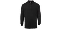 Modaflame Knit FR Long Sleeve Polo Shirt