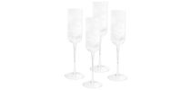 Atticus Ribbed Champagne Glasses