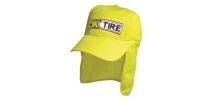 Hi Vis Safety Cap with Flap