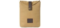 Canvas And Leather Laptop Sleeve