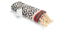 Jackie Black Family Size Beach Towel