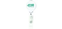Tear Drop Shaped Retractable Badge Holder -