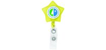 Star-Shaped Retractable Badge Holder