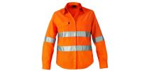 Workcool2 Womens Hi Vis Ref Shirt Long Sleeve