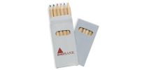 6 Coloured Pencils In Carton