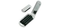 Foldable Hairbrush With Mirror