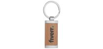 Wood Panel Key Ring