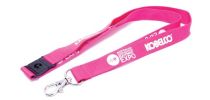 Flat Ribbed Lanyard 15Mm With Swivel Clip