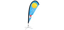 Medium(97*300cm) Teardrop Banners