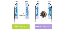 Small(65.3*200cm) Straight Feather Banners