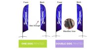 Small(65*200cm) Angled Feather Banners