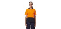 Womens Short Sleeve Hi Vis Polo