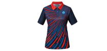 Women's 100%Polyester Sublimated Basic POLO