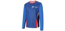 Men's Polyester Spandex Sublimated Sun Protection Long-sleeved T-shirt