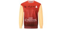 Unisex Adults Polyester Spandex Sublimated Christmas Sweatshirts