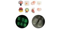 Glowing Clog Shoe Charms