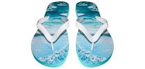 Rubber Talking Footprint Thongs