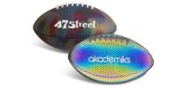 Holographic Glowing American Football