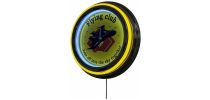 Double Ring Neon Wall Clock