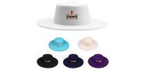 Flat Top Felt Fedora Hat