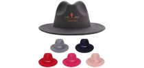 Felt Wide Brim Fedora Hat