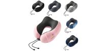 Memory Foam U-shaped Travel Pillow