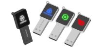 Square Lighting Logo Flash Drive