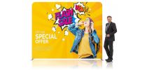 3m Straight Tension Fabric Display Wall