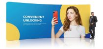 6m Curved Tension Fabric Display Wall