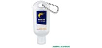 Hand Sanitiser With Carabiner 60Ml Made In Australia