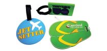 Custom-Shape Pvc Luggage Tag - Soft Frame