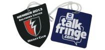 Custom-Shape Pvc Luggage Tag - Basic Design