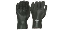27cm Green Double Dipped PVC Gloves