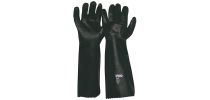 45cm Green Double Dipped PVC Gloves