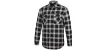 Open Front Flannelette Shirt