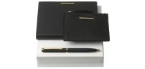 Set Nina Ricci Black (ballpoint Pen, Note Pad A6 & Key Ring)