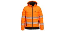 HiVis Ultrasonic Heated Tunnel Jacket