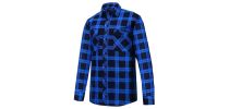 Open Front Quilted Long Sleeve Shirt