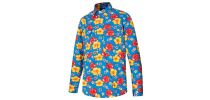 Vented Open Front Lightweight Long Sleeve