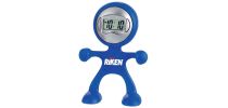 Flex Man Digital Clock