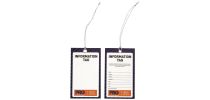 Safety Tag - Information 125 x 75 mm (100/Pk)