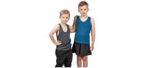 Kids' Challenger 100% polyester singlet