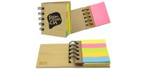 Mini Bamboo Sticky Note Set