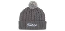 Titleist Beanie Cable Knit Pom Pom