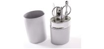 Manicure Set In Aluminium Tin