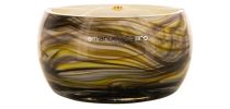 Candle Marbles Black Eyed M Ecorce Rouge