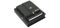Set Alba Black (rollerball Pen & Note Pad A6)