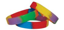 Vibra Colour Silicone Wrist Band