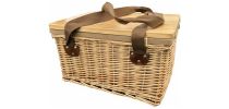 Gold Coast Wicker Picnic Cooler Basket(square)