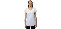 Womens Curved Hem T-shirt